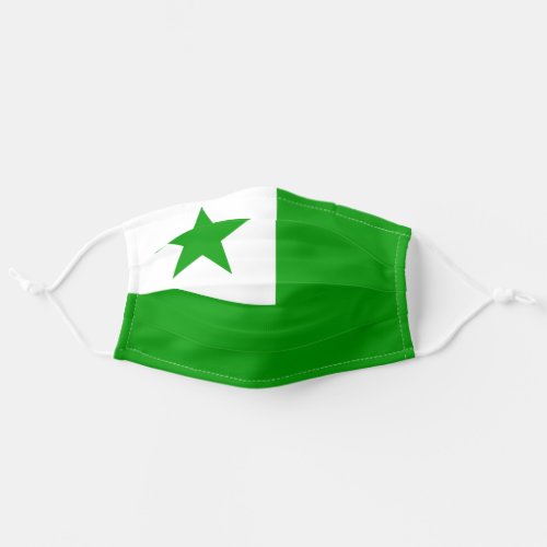 Esperanto Flag Adult Cloth Face Mask