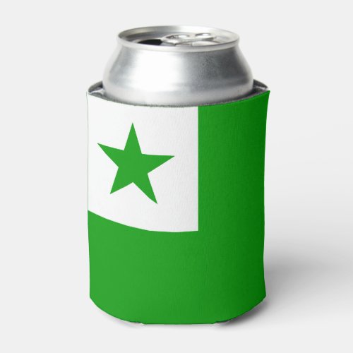 Esperanto Flag Can Cooler