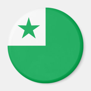 Esperanto flag, magnet