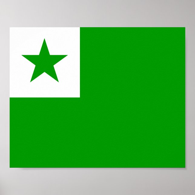 Esperanto Flag Poster (Front)
