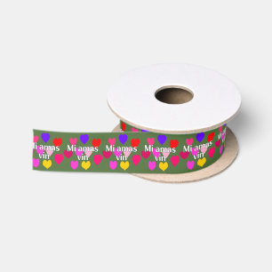 Esperanto – I love you Satin Ribbon