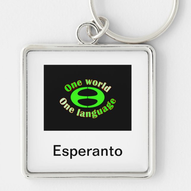 Esperanto keychain (Front)