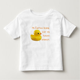 Esperanto: Mi fartas bone, ĉar mi havas anason. Toddler T-shirt