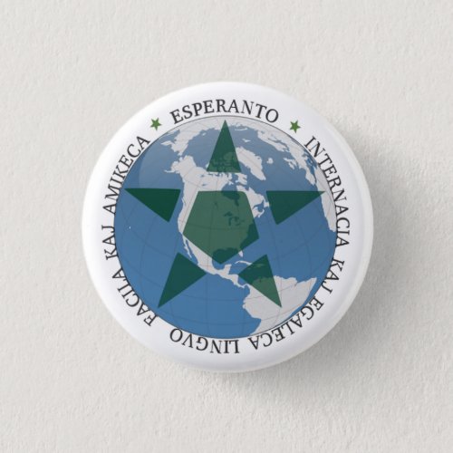 Esperanto Pinback Button