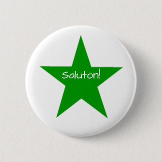 Esperanto: Saluton Pinback Button