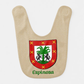 Espinosa Family Shield Baby Bib
