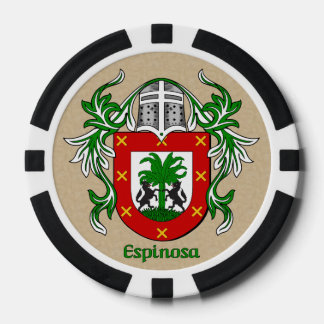 Espinosa Heraldic Arms Poker Chips