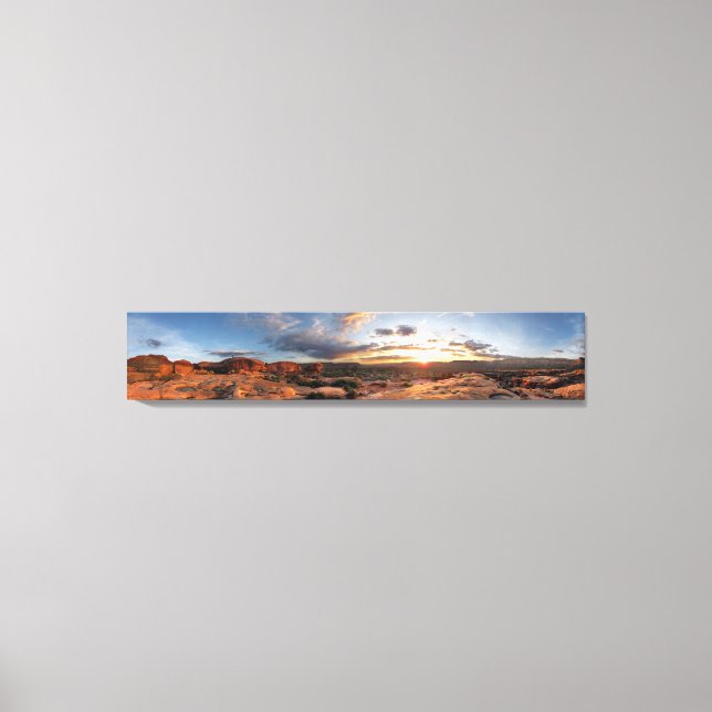 Esplanade Sunset - Grand Canyon - Thunder River Canvas Print (Front)