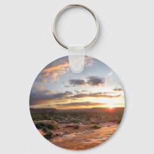 Esplanade Sunset - Grand Canyon - Thunder River Keychain