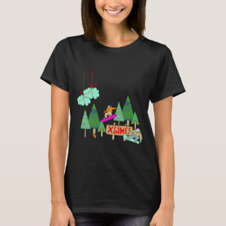 Espn X Games Aspen Snowboard Treetops T-Shirt