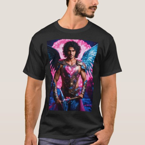 Esport Enigma Where Devils and Angels Clash T_Shirt