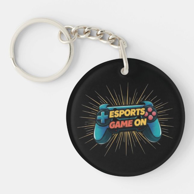 Esports Game Sport Keychain (Front)