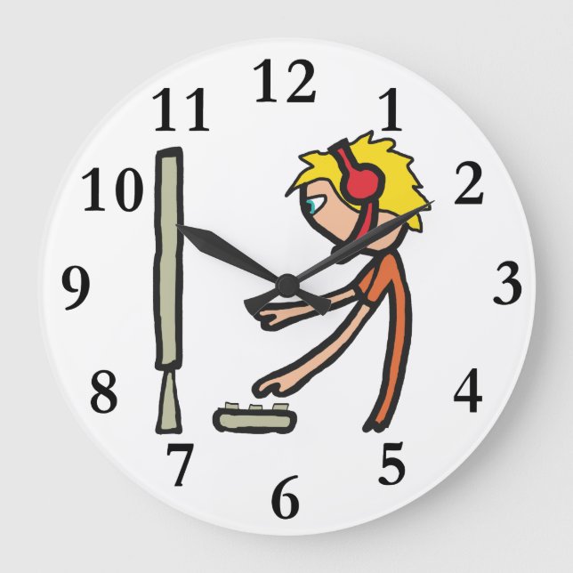 eSports Gamer Large Clock (Front)