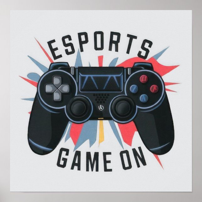 Esports Gamer Poster (Front)