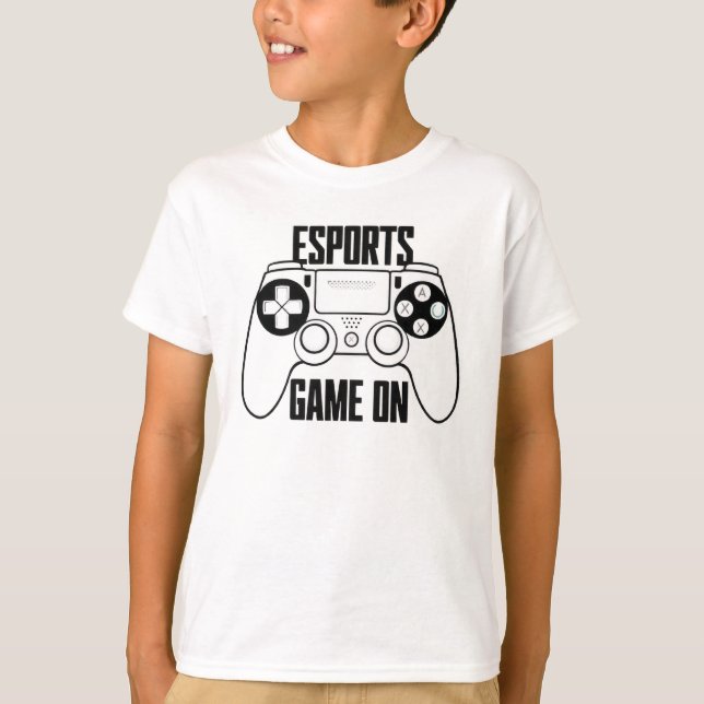Esports Gaming Kids T-Shirt (Front)