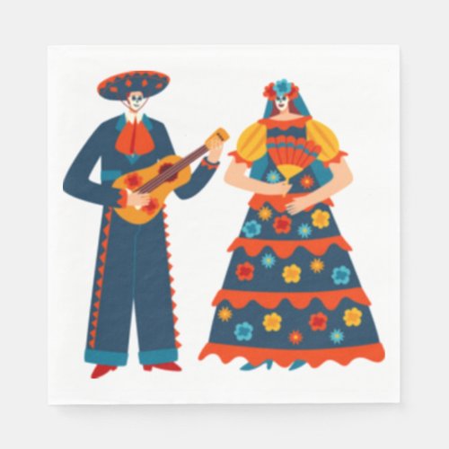 Esposo y Esposa HH Party Napkins