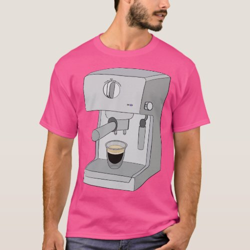 Espresso and Cappuccino Machine T_Shirt