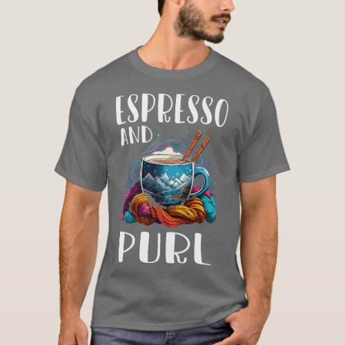 Espresso and Purl  family T_Shirt