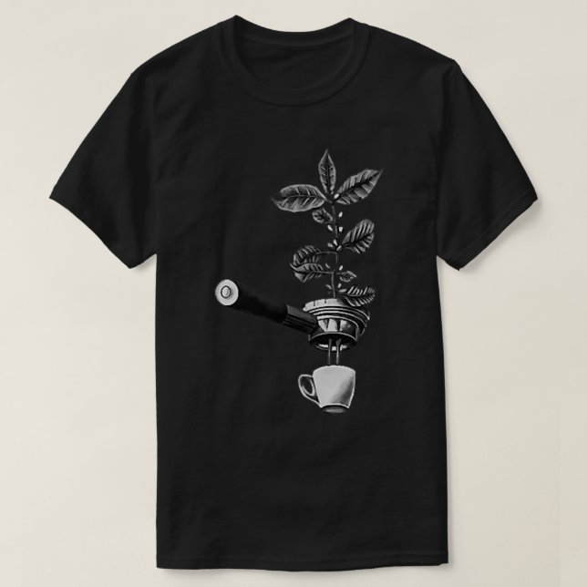 Espresso Barista Coffee   T-Shirt (Design Front)