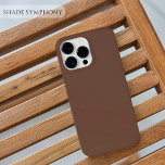 Espresso Brown 1 of Top 25 Solid Brown Shades For Case-Mate iPhone 14 Pro Max Case<br><div class="desc">Introducing our Brown Solid Phone Case - an elegant and durable accessory designed to complement your smartphone's style while providing reliable protection. Crafted with premium materials, this slim-profile case ensures a comfortable grip and easy access to all buttons and ports. The matte finish not only adds sophistication but also prevents...</div>