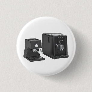 Espresso coffee machines button