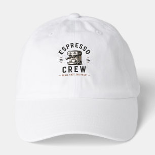 ☕ Espresso Crew Coffee Bar Staff Logo ☕ Hat