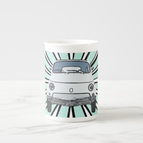 Espresso cup Vintage car Sun 