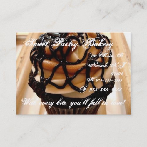 Espresso Cupcake Business card