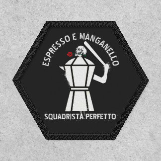 ESPRESSO E MANGANELLO PATCH