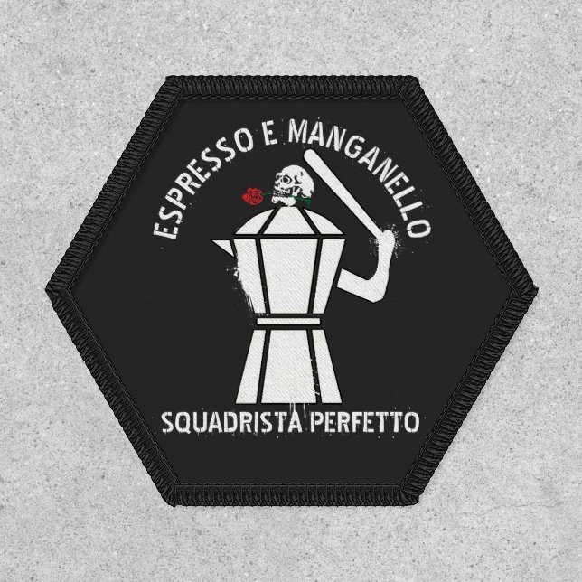 ESPRESSO E MANGANELLO PATCH (Front)