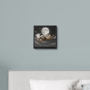 Espresso Enforcer vs. Pillow Monster Peel And Stick Photo Tile