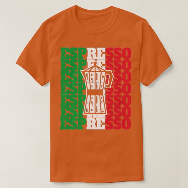 Espresso Italy design gift T-Shirt (Design Front)