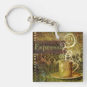 Espresso Keychain