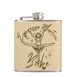 Espresso Martini Babe  Flask