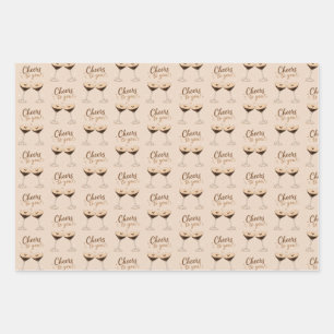 Espresso Martini Birthday Wrapping Paper
