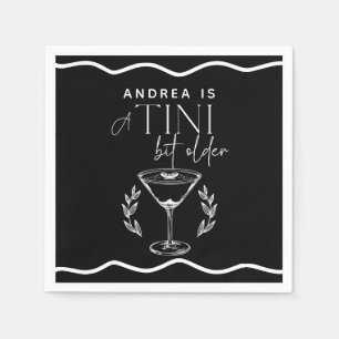 Espresso Martini Cocktail Birthday Napkins
