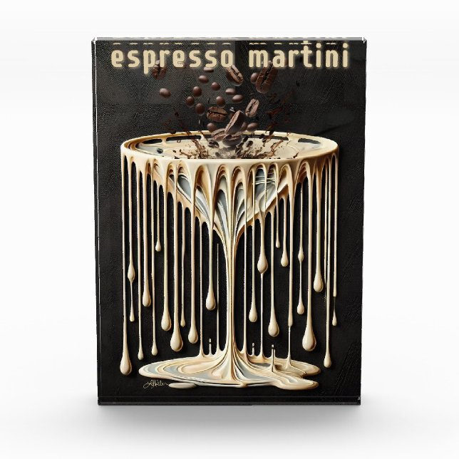Espresso Martini Cocktail Hour Photo Block (Front)