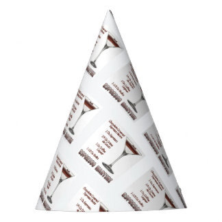 Espresso Martini Cocktail Recipe Art Party Hat