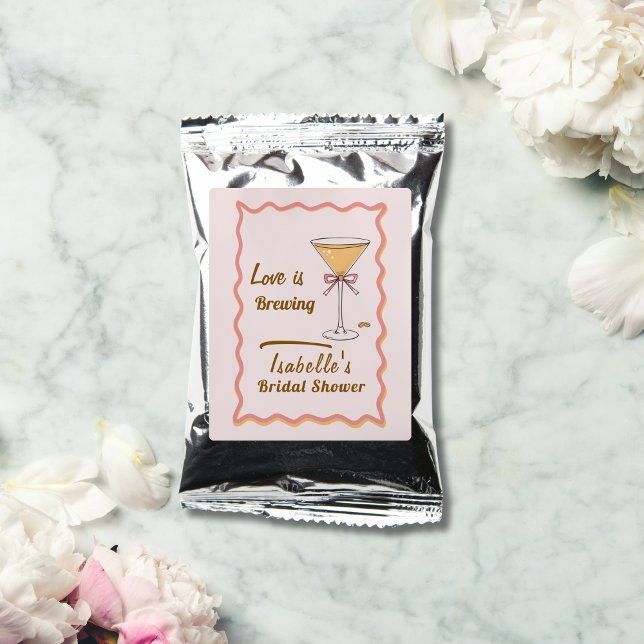 Espresso Martini Coffee Modern  Bridal Shower  Drink Mix (Creator Uploaded)