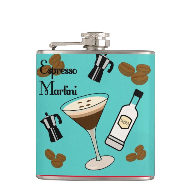 Espresso Martini Flask (Front)