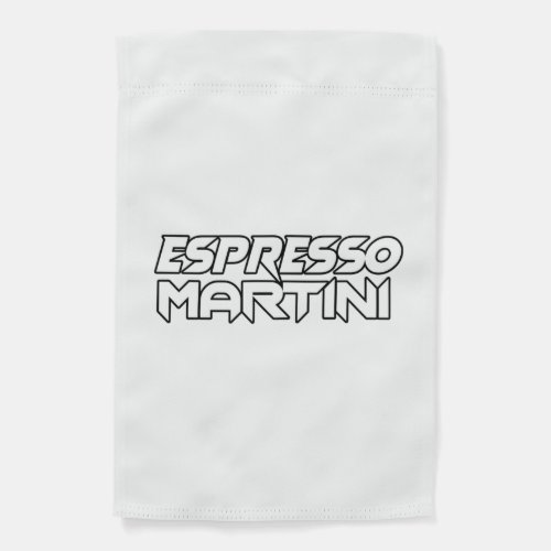 Espresso Martini Garden Flag