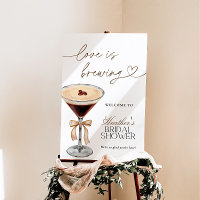 Espresso Martini Love Is Brewing Bridal Shower