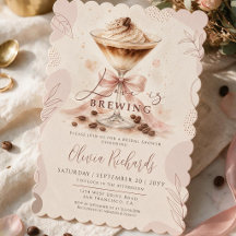 Espresso Martini Love is Brewing Bridal Shower