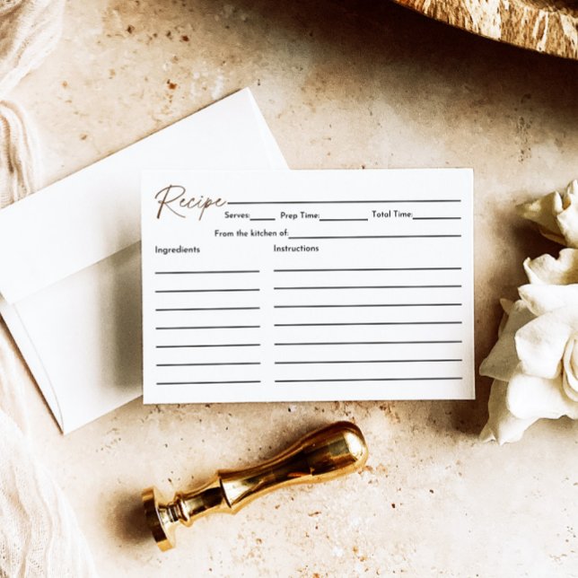 Espresso Martini Love Is Brewing Recipe Enclosure Card (Creator Uploaded)