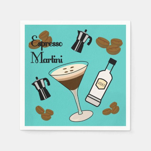 Espresso Martini Napkins