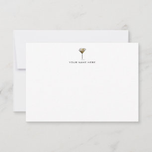 Espresso Martini Notecard