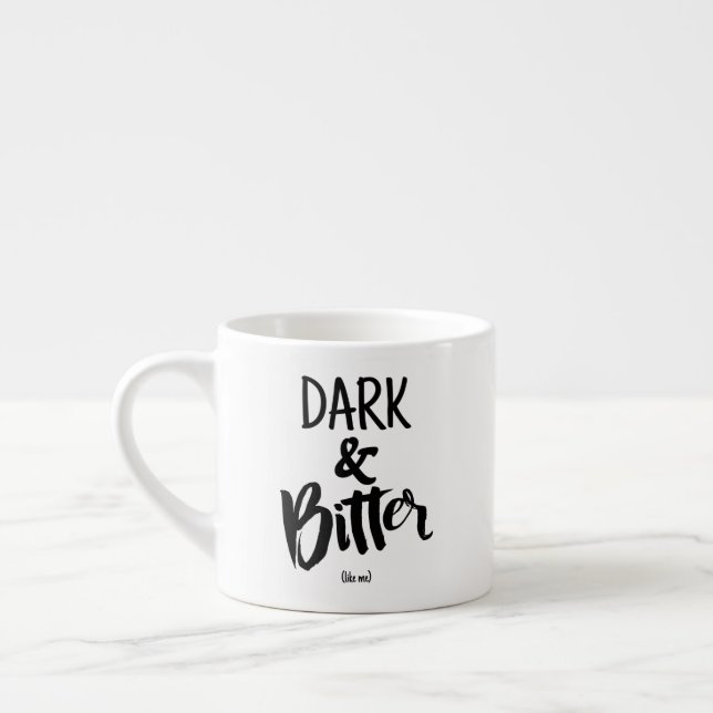 Espresso Mug - Dark & Bitter (Left)