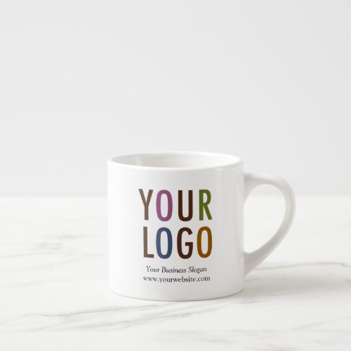Espresso Mug with Company Logo 6 oz No Minimum