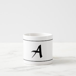 ESPRESSO Mug WITH DIY INITIAL