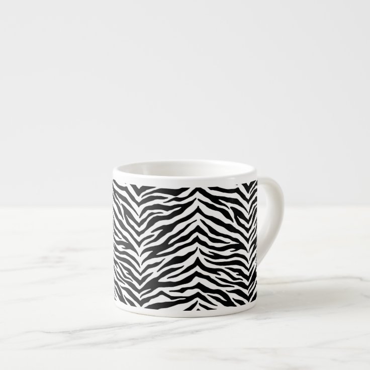 Espresso MugZebra Print Espresso Cup Zazzle